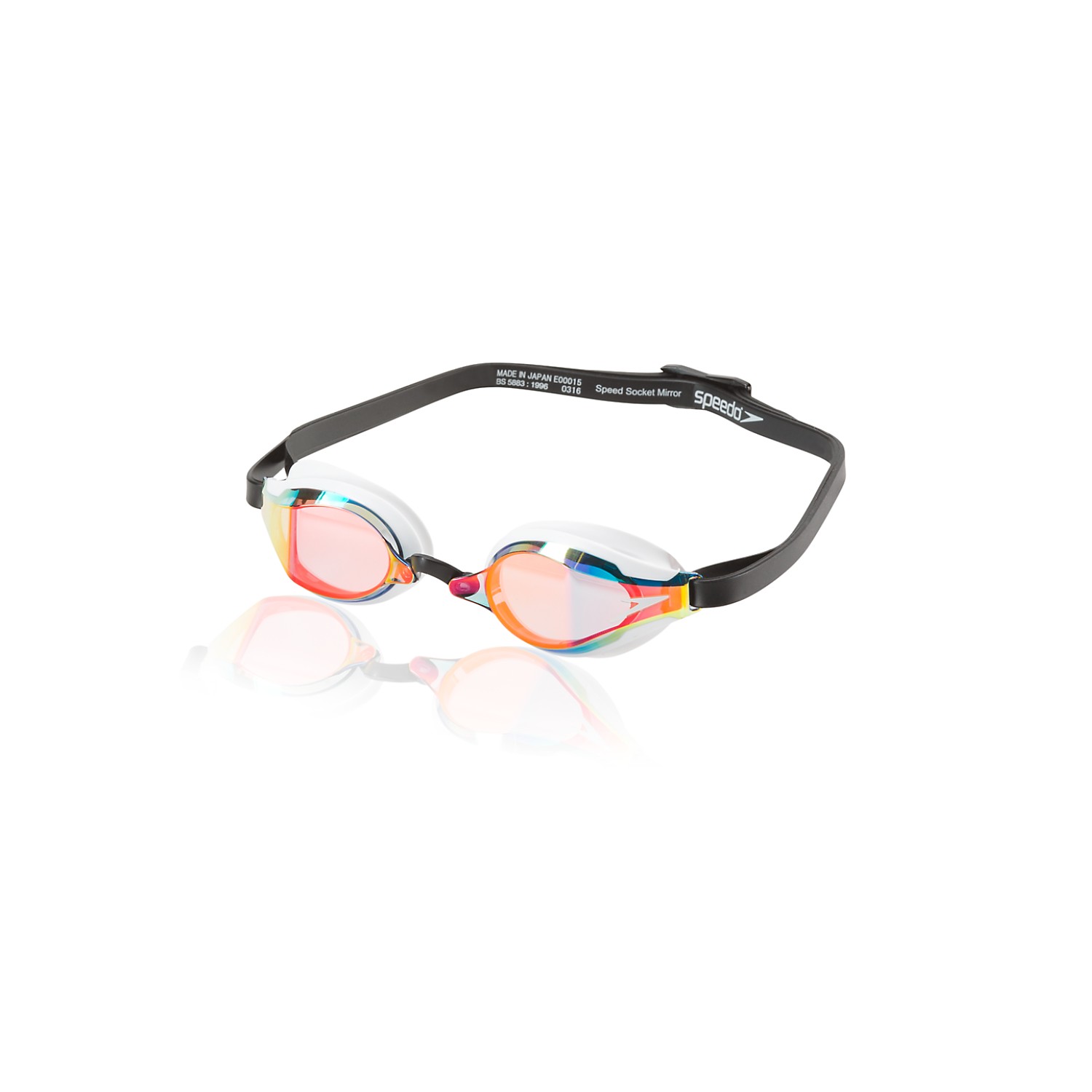 Speedo Gafas de natación para mujer Mirrored Vanquisher 2.0