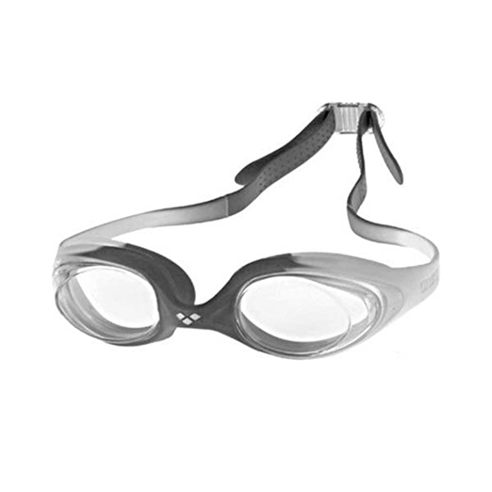Gafas de natación Arena Tracks Junior Mirror Plata/Verde/Fucsia