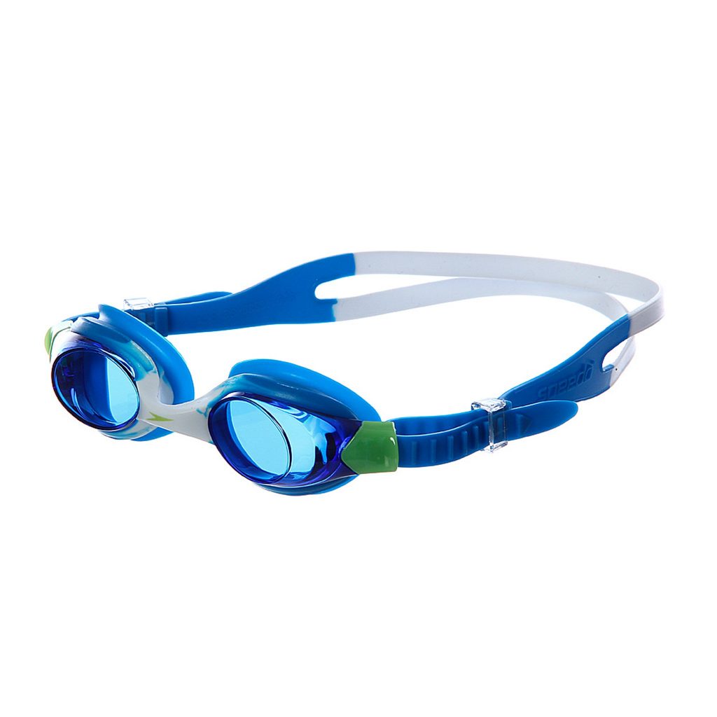 Gafas de natación para niños Illusion, azul/verde